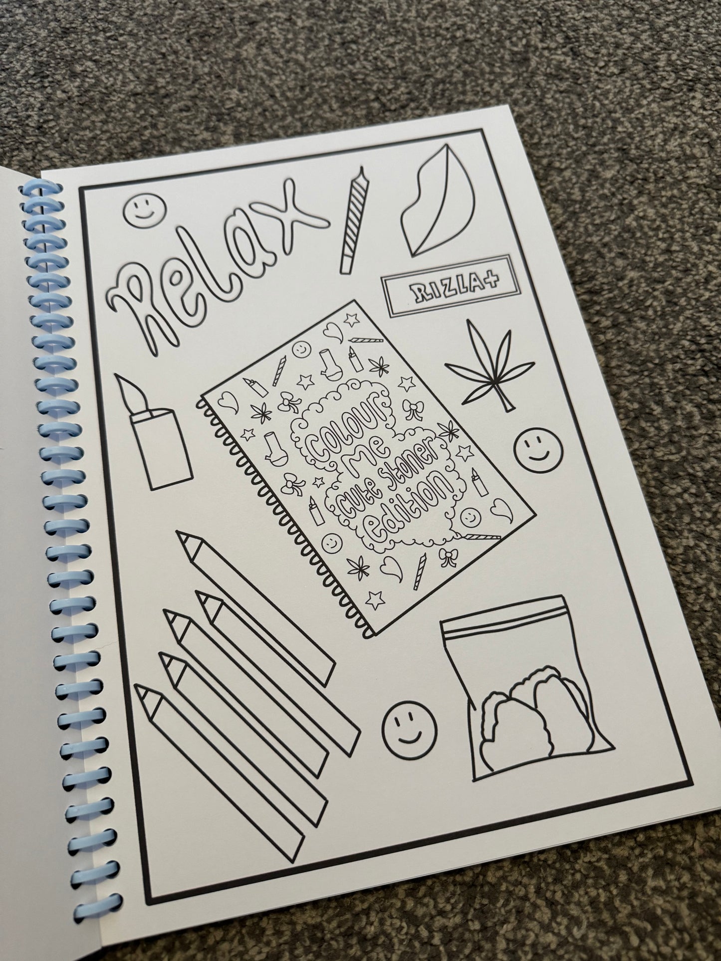 Colour me cute stoner