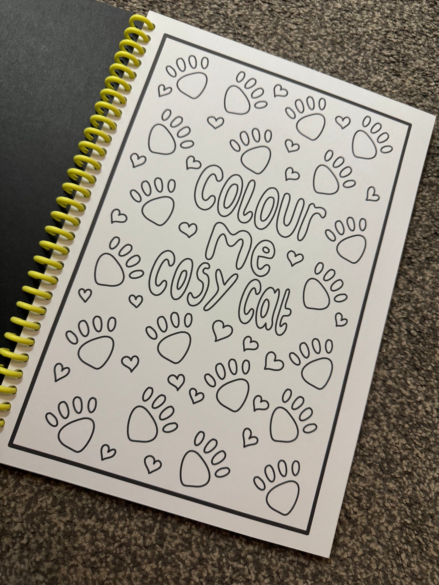 Colour me cosy cat