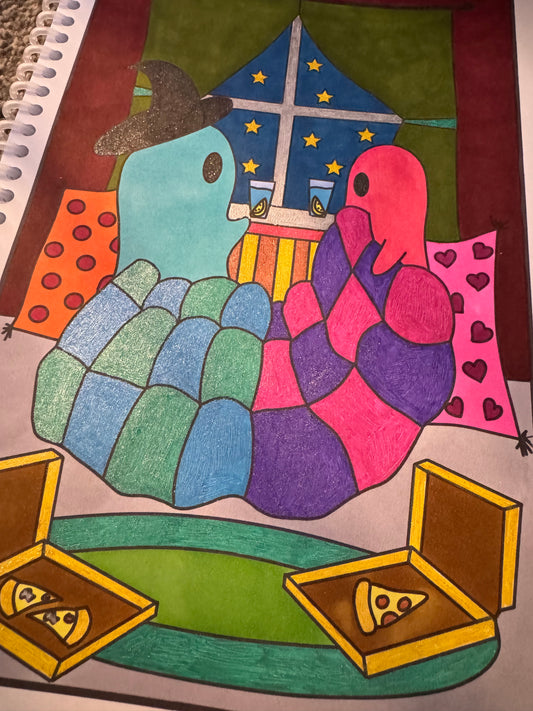 Glitter pens